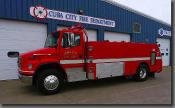 2001 Freightliner FL80 Truck with the Cuba City Fire Department