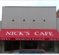 Storefront for Nick's Cafѐ